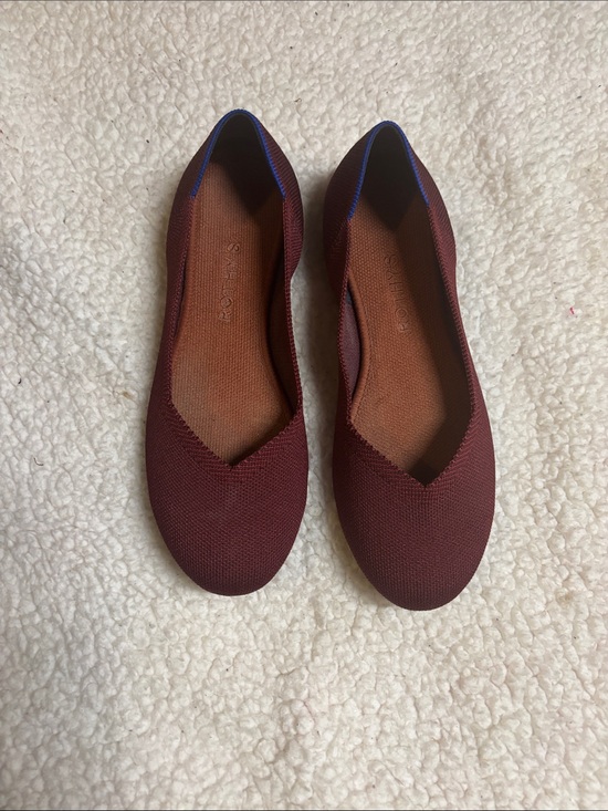Rothy's Shoes - Rothy's women's knit flats size 8.5 maroon ballet